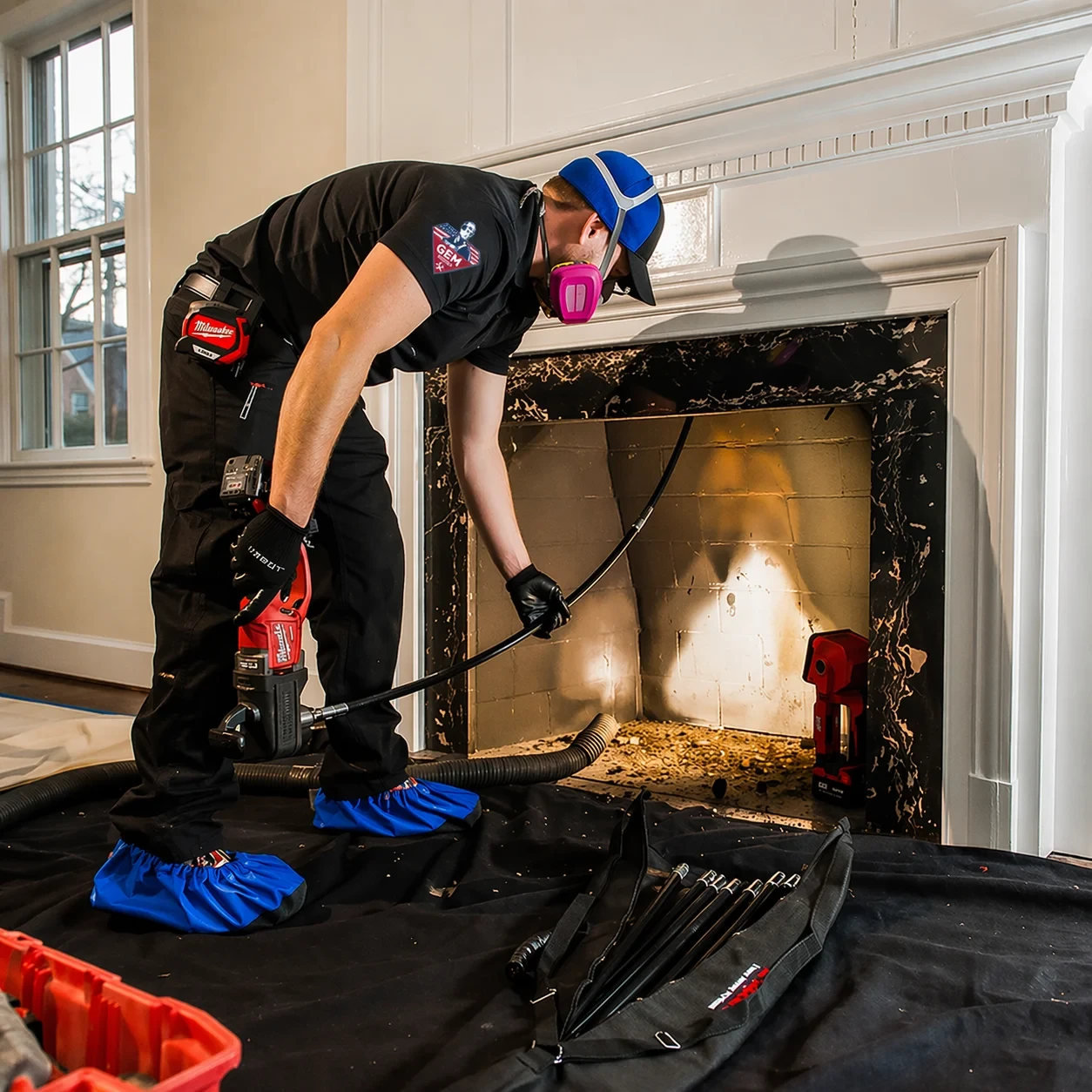 GEM Chimney & Duct — Chimney Cleaning job photo